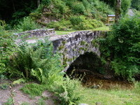 Brchau Steinbrcke im Sommer (Bildnachweis: Gemeinde Kleines Wiesental)