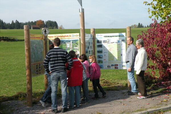 Schautafel in Besenfeld Bildnachweis: Mit freundlicher Genehmigung der Gemeinde Seewald